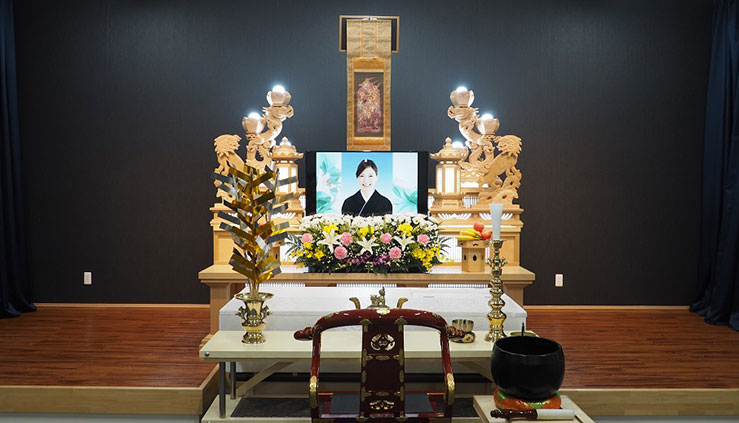 田中葬祭 和ホール祭壇