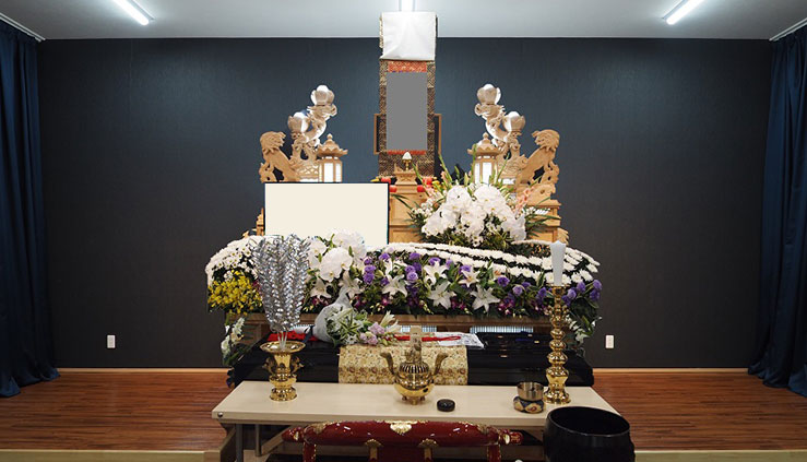 田中葬祭 和ホール祭壇