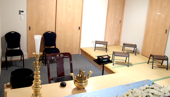 田中葬祭 和ホール祭壇