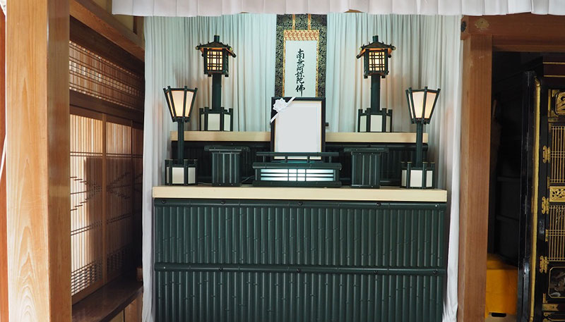 田中葬祭 自宅葬祭壇